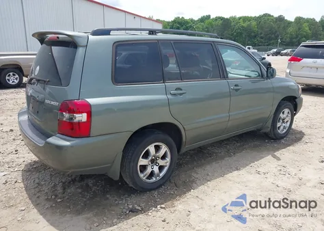 2007 Toyota Highlander V6 from USA, damaged, VIN JTEDP21A670131326